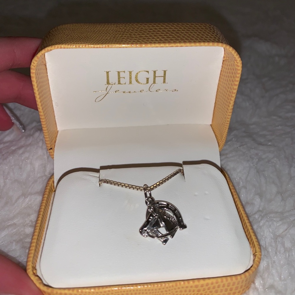 Leigh jewelers horseshoe necklace